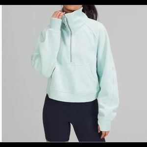 NWT LULULEMON SCUBA HALF ZIP FUNNEL NECK
